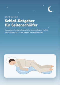Titelseite Schlaf-Ratgeber für Seitenschläfer